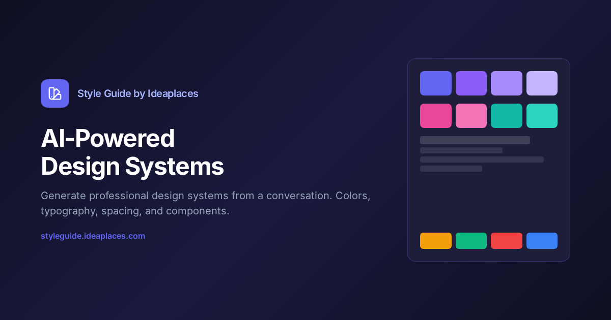Reuke First Design Style Guide | AI-Powered Design Systems | Ideaplaces